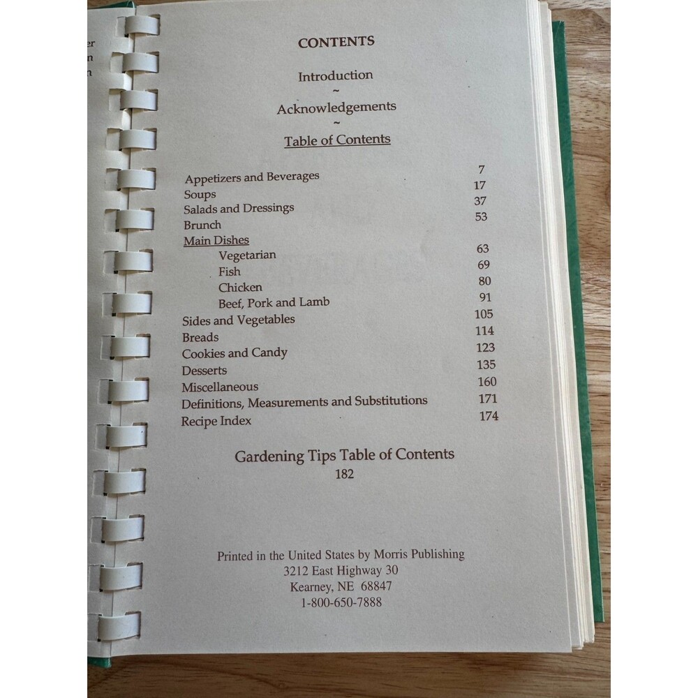The Gourmet Gardener Cookbook Tillamook County Oregon Spiral Bound RARE - Picture 8 of 14